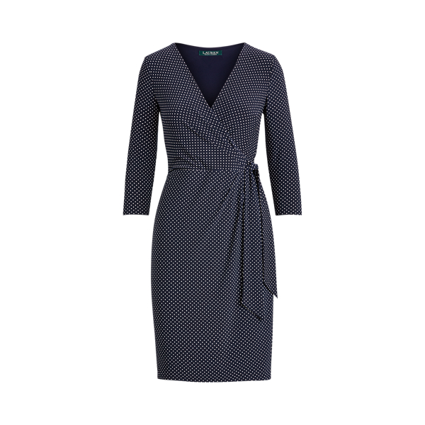 Vestido de punto jersey a&nbsp;lunares Lauren en 1