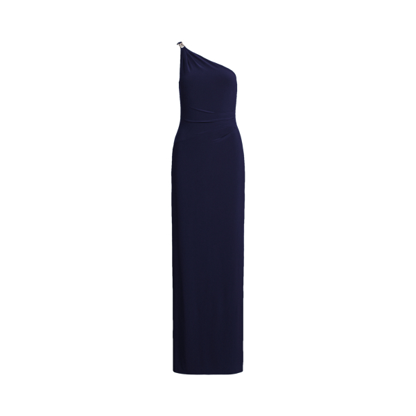 Jersey One Shoulder Gown for Women Ralph Lauren UK