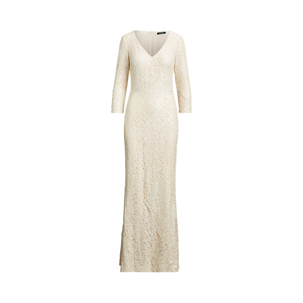 Robe de soirée en dentelle