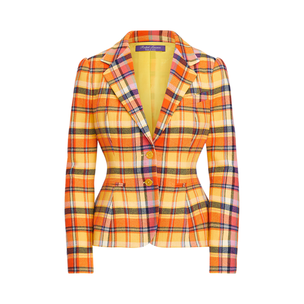 Eloise Plaid Jacket Ralph Lauren Collection 1