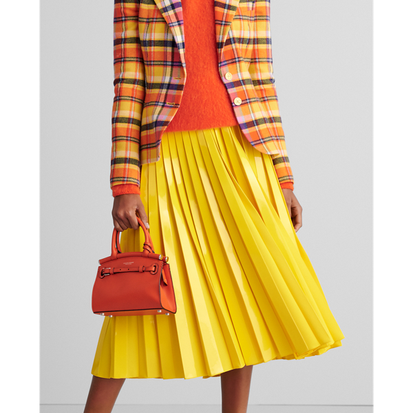 Yellow Nevina Georgette Skirt Ralph Lauren Collection 6