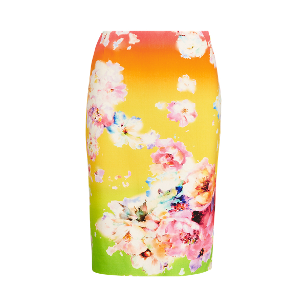 Cynthia Ombre Wool Skirt Ralph Lauren Collection 1