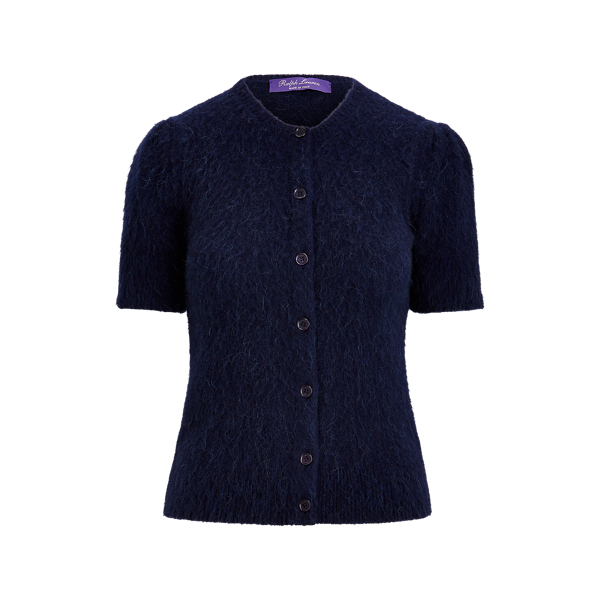 Knit Short-Sleeve Cardigan Ralph Lauren Collection 1