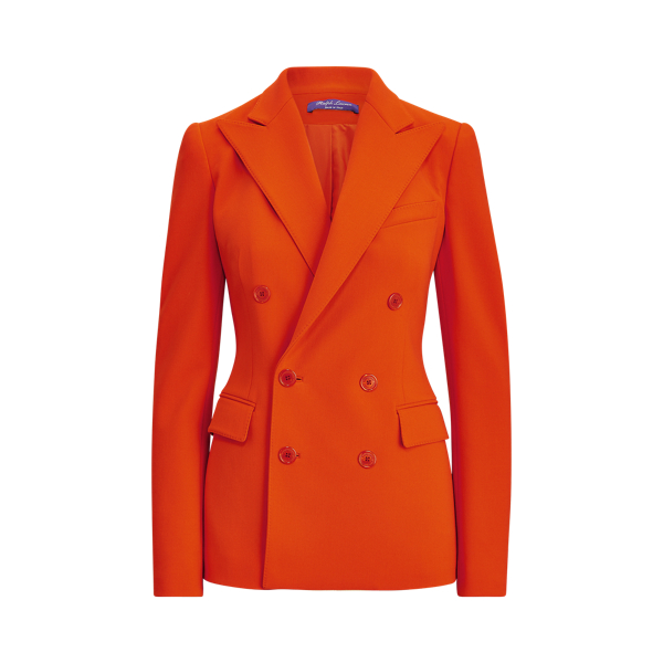 Camden Wool Crepe Jacket Ralph Lauren Collection 1