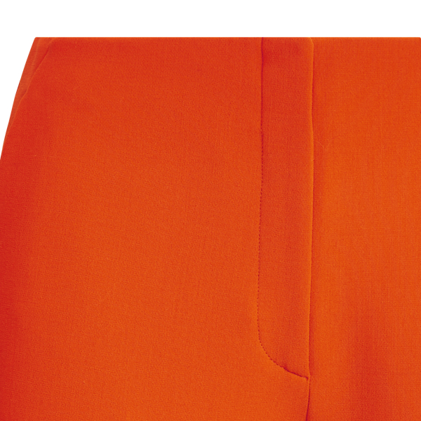 Tangerine Simone Wool Crepe Trouser Ralph Lauren Collection 7