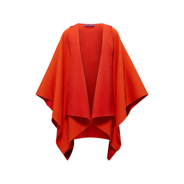 Kellin Virgin Wool Poncho Ralph Lauren Collection 1