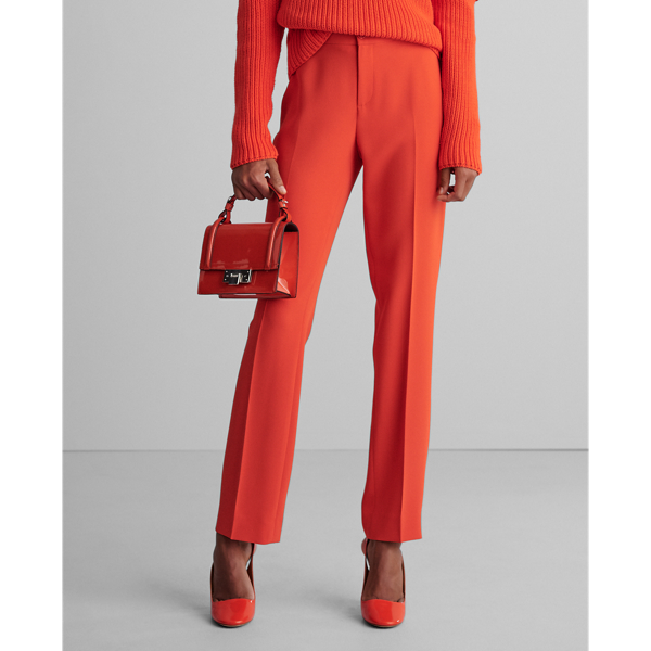 Mandarin Carlina Crepe Cady Trouser Ralph Lauren Collection 3