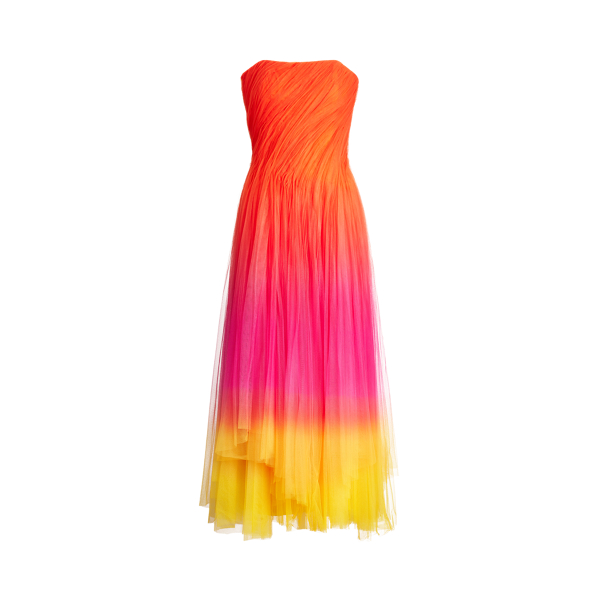 Robe Clementine en tulle ombr&eacute; Ralph Lauren Collection en 1