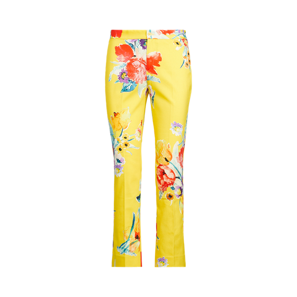 Pantalon Carlina en coton fleuri Ralph Lauren Collection en 1