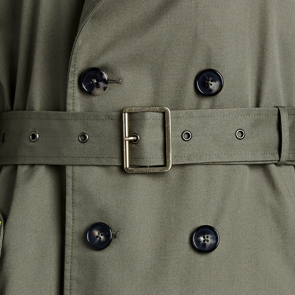 Olive Sinclair Trench Coat Ralph Lauren Collection 7