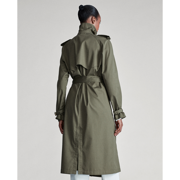 Olive Sinclair Trench Coat Ralph Lauren Collection 5