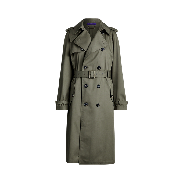 Olive Sinclair Trench Coat Ralph Lauren Collection 2