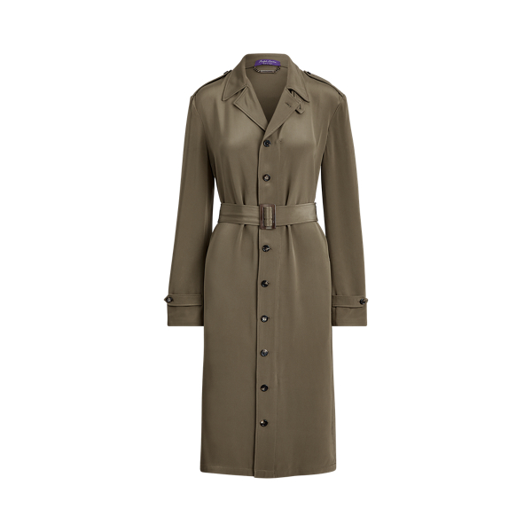 Ansley Crepe Marocain Dress Ralph Lauren Collection 1