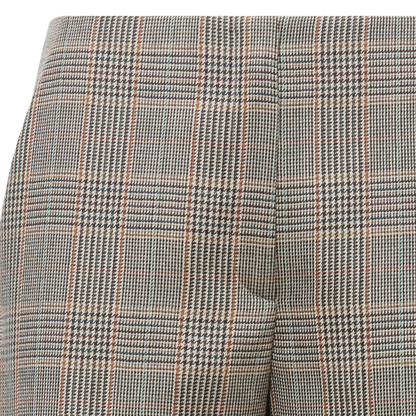 Multi Simone Glen Plaid Wool Trouser Ralph Lauren Collection 5