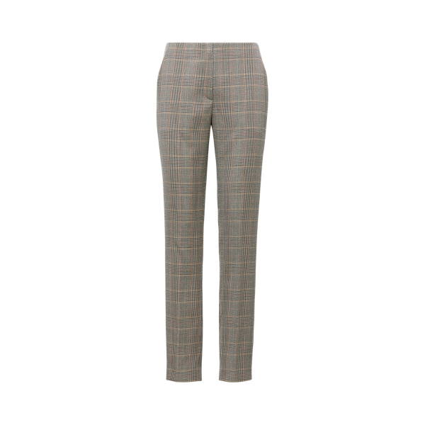 Simone Glen Plaid Wool Pant Ralph Lauren Collection em 1