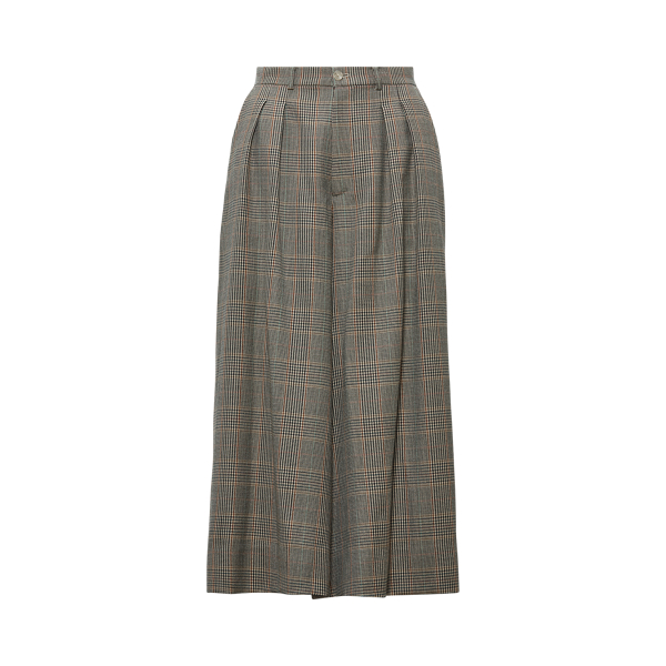 Multi Evan Glen Plaid Culotte Ralph Lauren Collection 2