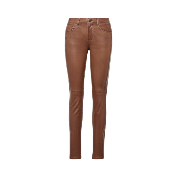 Dakota Lambskin Pant Ralph Lauren Collection 1