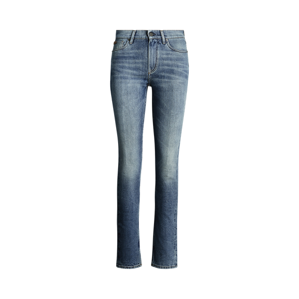 Jeans de tiro alto 861 Super Slim Ralph Lauren Collection en 1