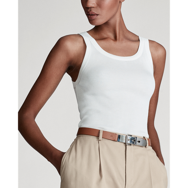 Tanktop aus Seide Ralph Lauren Collection in Lux-Creme 3