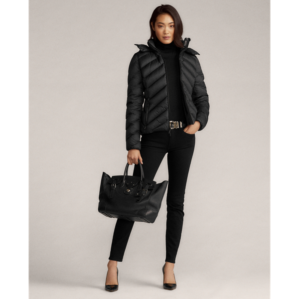 Black Aden Down Coat Ralph Lauren Collection 4
