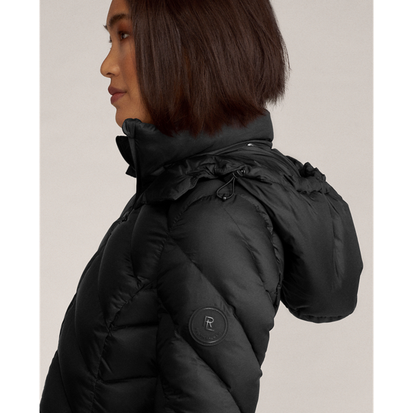 Black Aden Down Coat Ralph Lauren Collection 5