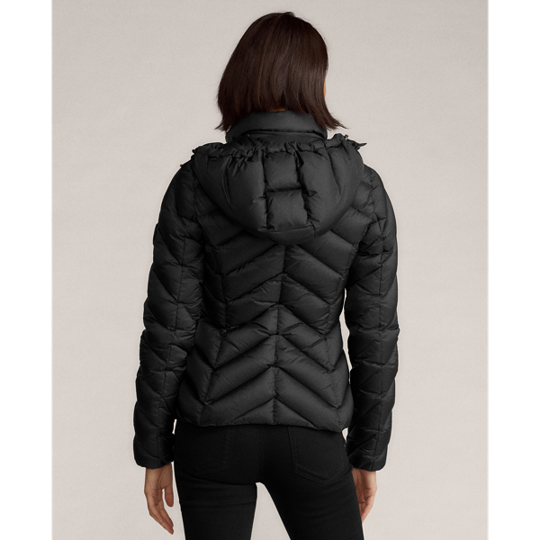 Black Aden Down Coat Ralph Lauren Collection 6