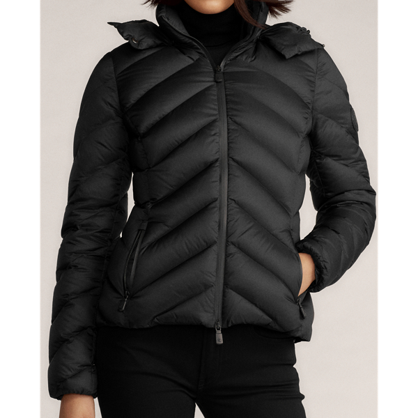 Black Aden Down Coat Ralph Lauren Collection 7
