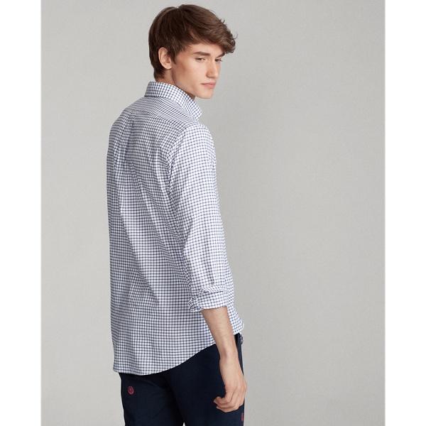 Royal/White Classic Fit Twill Shirt Polo Ralph Lauren 5