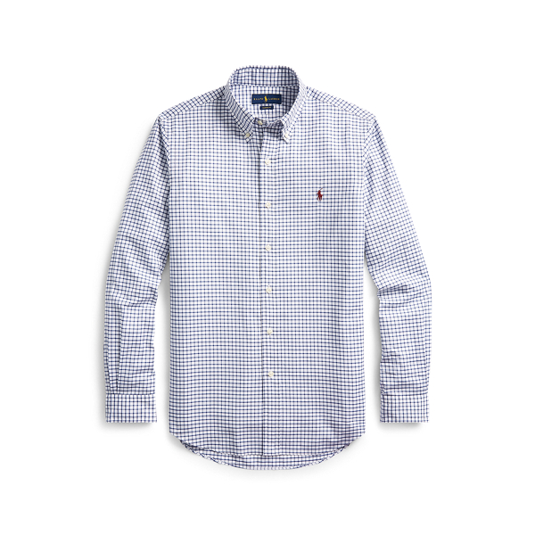 Royal/White Classic Fit Twill Shirt Polo Ralph Lauren 2