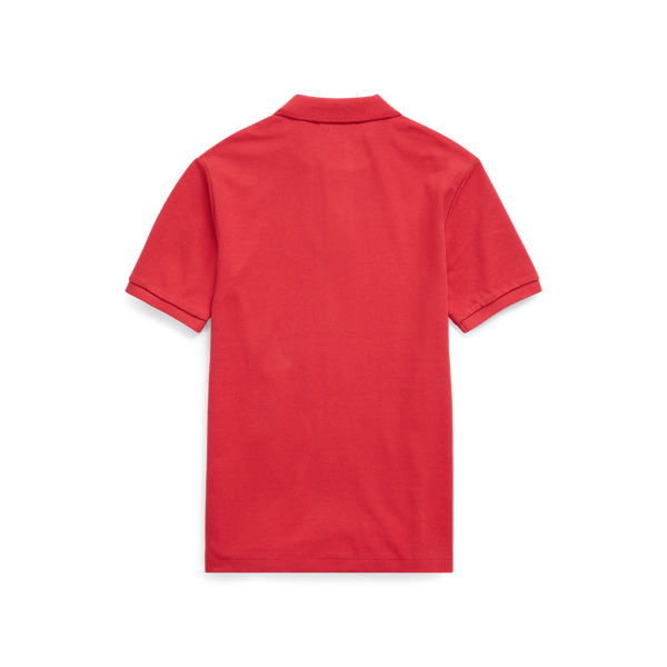 Sunrise Red Cotton Mesh Polo Shirt Boys 8-20 2