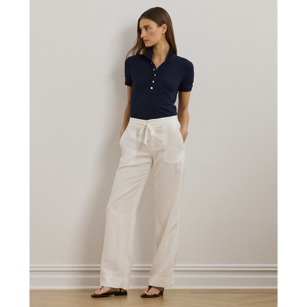 Lauren Navy Piqu&eacute; Polo Shirt Lauren Petite 4