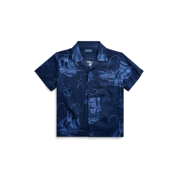 Sailboat-Print Shirt Boys 2-7 1