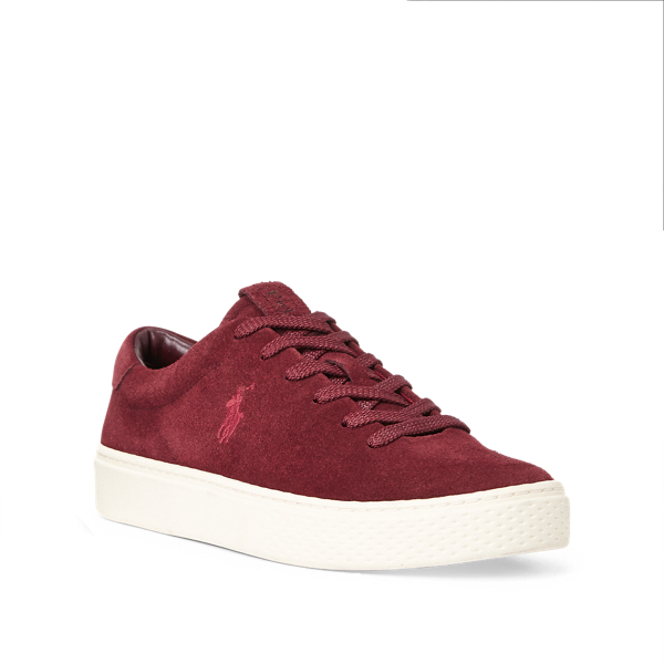 Merlot Court 125 Velvet Trainer Polo Sport 3