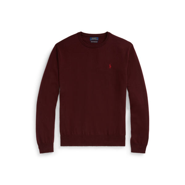 Camisola com gola redonda em l&atilde; lav&aacute;vel Polo Ralph Lauren em 1