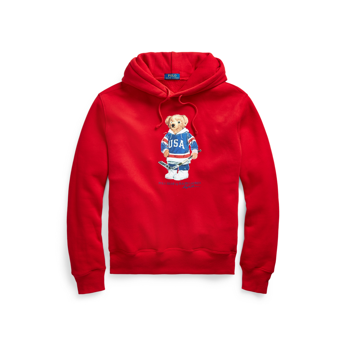 Hockey Bear Fleece Hoodie