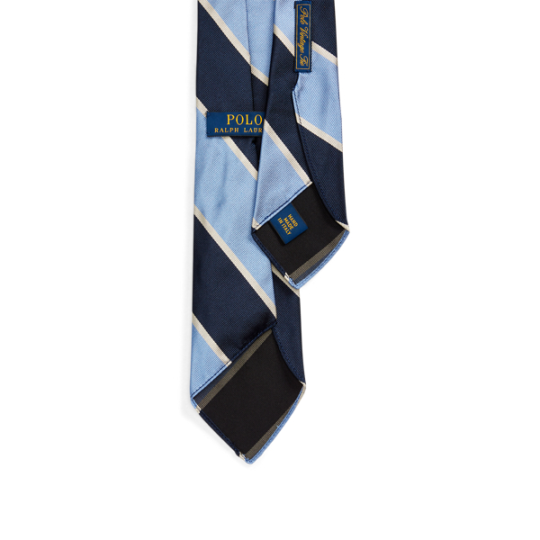 Navy/Blue Crossed-Oars Crest Tie Polo Ralph Lauren 2