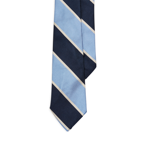 Corbata con escudo con remos cruzados