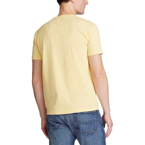 Corn Yellow Custom Slim Fit Crewneck T-Shirt Polo Ralph Lauren 4