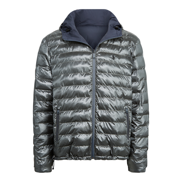 Men's reversible jacket with hood sale
