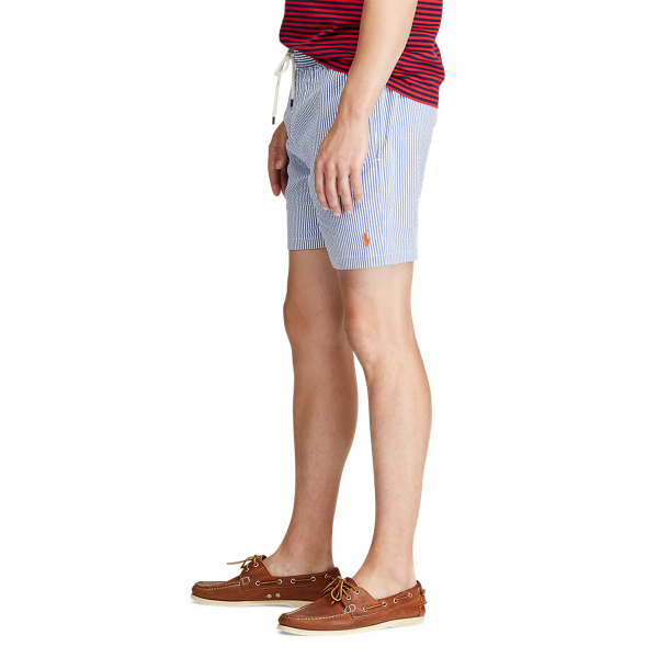 Short de bain Traveler&nbsp;14 cm Polo Ralph Lauren en Seersucker royal croisi&egrave;re 5