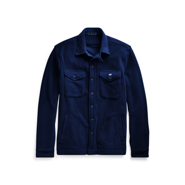 Giacca a camicia in pile stretch Polo Ralph Lauren in 1