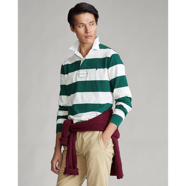 Pine/White The Iconic Rugby Shirt Polo Ralph Lauren 4