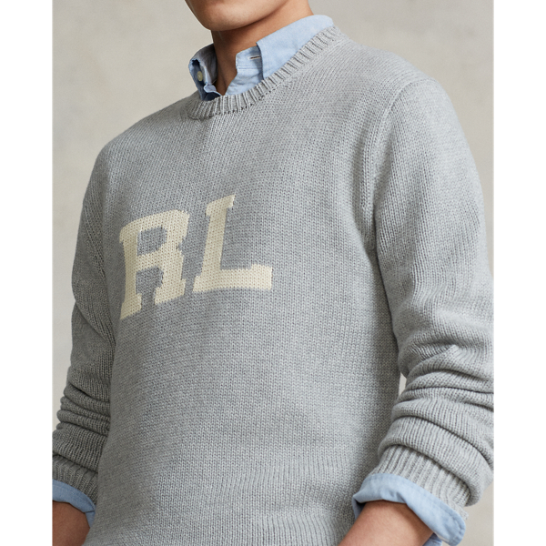Andover Heather RL Cotton Jumper Polo Ralph Lauren 7