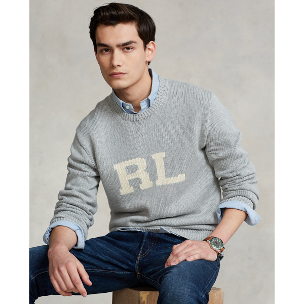 Andover Heather RL Cotton Jumper Polo Ralph Lauren 8