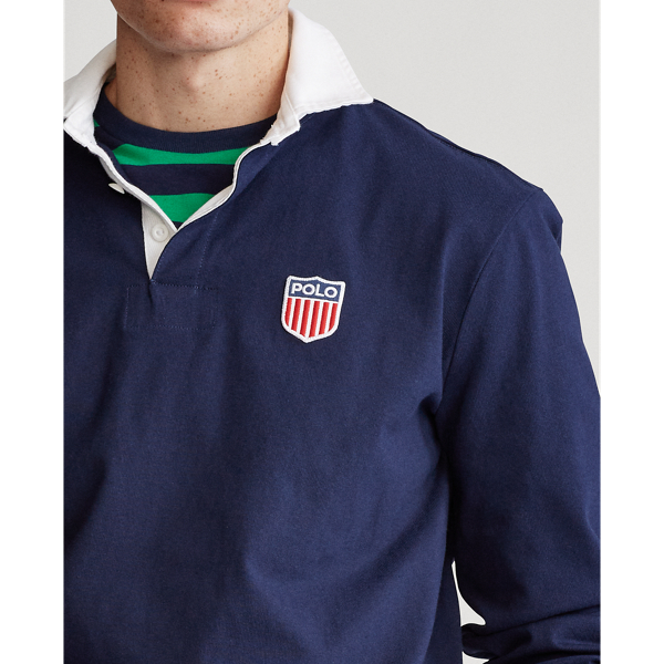 Cruise Navy Classic Fit Polo Shield Rugby Polo Ralph Lauren 5