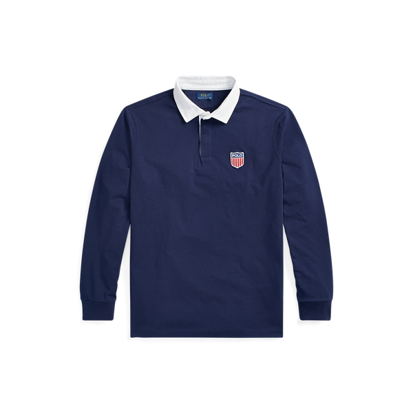 Classic-Fit Rugbyhemd mit Polo-Schild Polo Ralph Lauren in 1