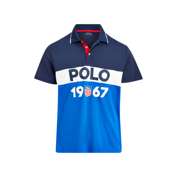 Classic Fit Tech Piqu&eacute; Polo Polo Ralph Lauren em 1