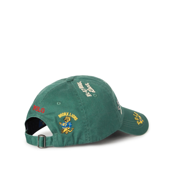 Forest/Bronx Lions Embroidered Chino Cap Polo Ralph Lauren 2