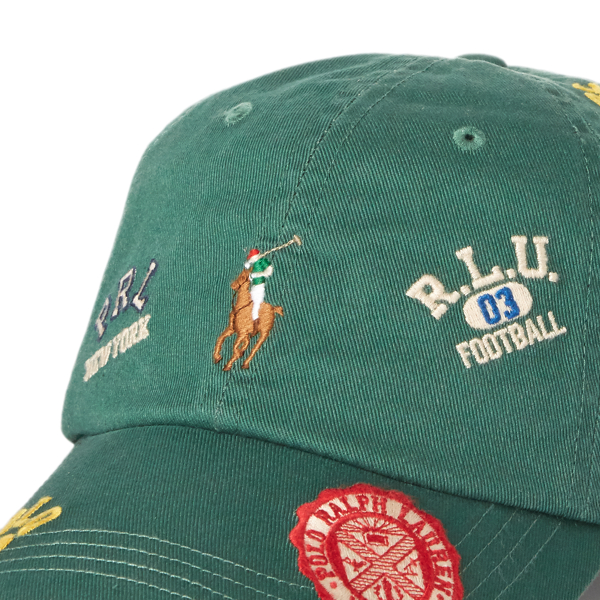 Forest/Bronx Lions Embroidered Chino Cap Polo Ralph Lauren 3