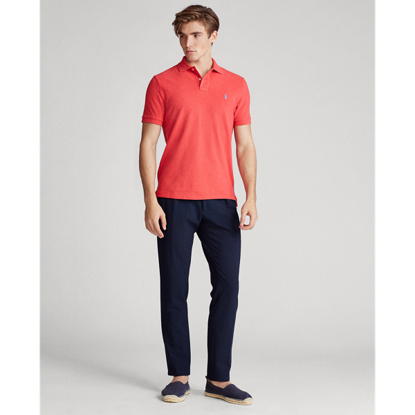 Rosette Heather/Blue The Iconic Classic Fit Mesh Polo Polo Ralph Lauren 2